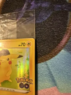 Pokemon TCG Pikachu Pokemon GO 028/078 Exclusive Sealed Promo 2022 - Image 4
