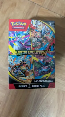 Pokemon TCG Mega Evolution Booster Bundle (6 packs) - New/Sealed - Image 1
