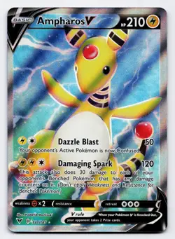 Ampharos V [171/185] SWSH: Vivid Voltage Ultra Rare [Pokemon Card English] - Image 1
