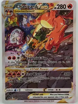 Charizard VSTAR SWSH262 SWSH: Sword & Shield Promo NM Pokemon Card - Image 1