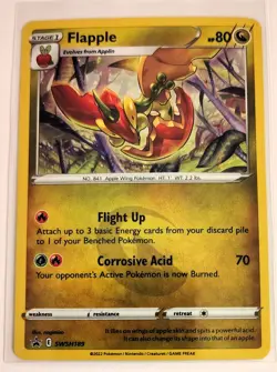 Flapple SWSH189 Sword & Shield Promo Holo Black Star Promo Card Near Mint - Image 1
