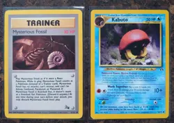 Kabuto 56/75, Common, Neo Discovery, Unlimited, Pokemon Card + Mysterious Fossil - Image 3