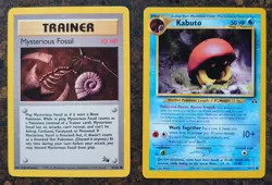 Kabuto 56/75, Common, Neo Discovery, Unlimited, Pokemon Card + Mysterious Fossil - Image 5