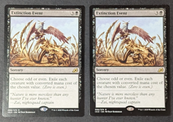 MTG Card - 2x Extinction Event - Ikoria Lair of Behemoths - NM - Rare - #88 - Image 1