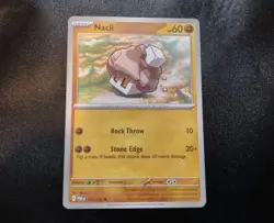 Nacli 101/182 INSUFFICIENT INK ERROR Common Pokemon Card - Image 1