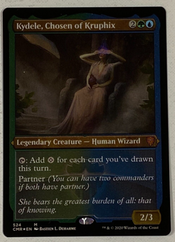 MTG Card - 1x Kydele, Chosen of Kruphix - Commander Legends - NM - Etched FOIL - Image 1