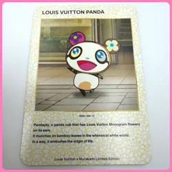 Louis Vuitton LV Takashi Murakami Panda Trading Card Limited - Image 1