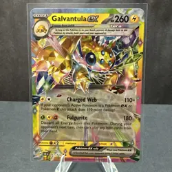 Galvantula ex 051/142 Stellar Crown Double Rare Holo Pokemon TCG Card NM - Image 1