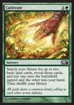 Cultivate - Medium Play MTG Magic 2011 Core Set - Image 1