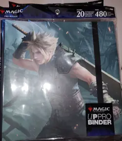 Ultra Pro - Final Fantasy Cloud and Sephiroth 12-Pocket Binder MTG - Image 1