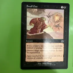 3 Snuff out Mercadian Masks MTG NM Magic - Image 3