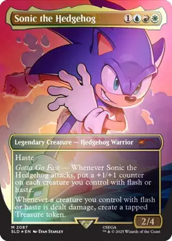 Secret Lair x Sonic Friends & Foes Foil Edition MTG Magic the Gathering Sealed - Image 2
