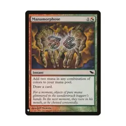WOTC MtG The List Manamorphose (C) NM - Image 1