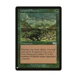 WOTC MtG The List Carpet of Flowers (U) NM - Image 1