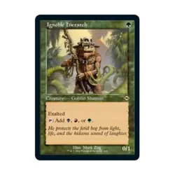 WOTC MtG Modern Horizons 2 Ignoble Hierarch (Retro Frame) (R) (Foil) NM - Image 1