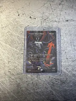 MTG Spider-Man Venom, King In Black Borderless Mythic Non-Foil M0022 - Image 1