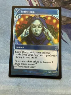 MTG Brainstorm Future Sight Mystery Booster 2 FOIL 155 Near Mint NM - Image 2