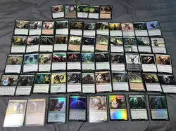 MTG XL Elf / Elven Themed Magic The Gathering Card Lot+ Bonuses ! - Image 1