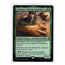 Sandman Shifting Scoundrel MTG Marvels Spider-Man 0112 - Image 1