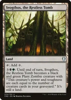 Svogthos, the Restless Tomb - Light Play MTG Commander Anthology Volume II - Image 1