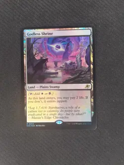 MTG - Godless Shrine - Foil - Edge of Eternities - Magic the Gathering - Image 1