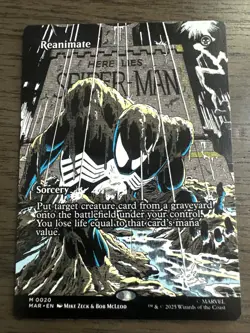Reanimate Marvel Bonus Sheet/Spider-Man Borderless Regular MTG Card - Image 1