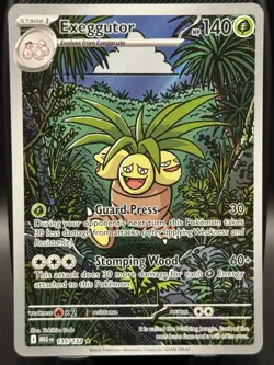 Exeggutor 135/132 - Illustration Rare - Pokemon Mega Evolution NM/M - Image 1
