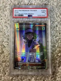 N Full Art PSA 9 Pokemon 2017 XY Premium Trainer Collection Promo 105a Low POP - Image 1