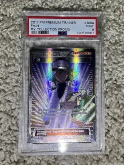 N Full Art PSA 9 Pokemon 2017 XY Premium Trainer Collection Promo 105a Low POP - Image 3
