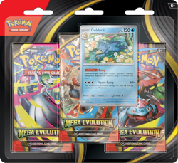 Pokemon Mega Evolutions 3Pk Blister - Golduck (Factory Sealed) - Image 1