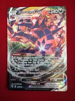 Eternatus VMAX 117/189 Pokemon TCG Darkness Ablaze Ultra Rare Holo - LP - Image 1