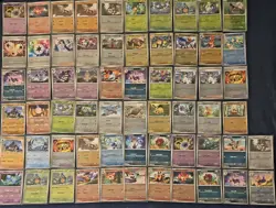 Pokemon TCG Mixed Lot 62 Black Bolt White Flair Poke Ball Patterns - Image 1