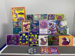 Pokemon Lot of 20 Cards and Stickers All Ekans #23 Ekans Only Pokemon Lot - Image 2