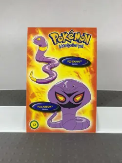 Pokemon Lot of 20 Cards and Stickers All Ekans #23 Ekans Only Pokemon Lot - Image 4