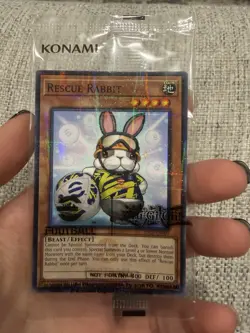 Rescue Rabbit + Neymar Jr - NYCC 2025 eFootball Promo Set - Yugioh OTS SEALED - Image 1