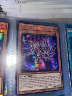 Snake-Eye Birch Prismatic Secret Rare 1st Edition Yugioh - Image 3