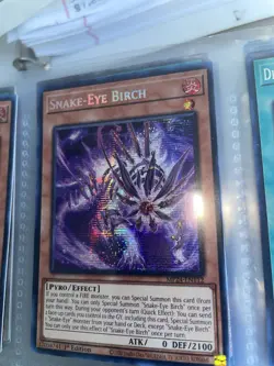 Snake-Eye Birch Prismatic Secret Rare 1st Edition Yugioh - Image 4