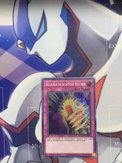 Yugioh - Adamancipator Relief (Super Rare) (1st Edition) - MP21-EN235 P - Image 1