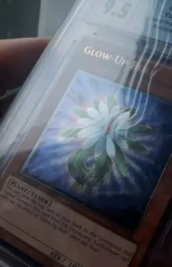 Yugioh Glow-Up Bulb Ultimate Rare 1st Ed CGC 10 STBL-EN018 / CGC 9.5 / Pop 1 - Image 3