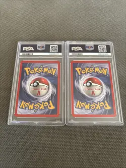 Pokemon Card Fighting Energy 97/102 Brocks Trainer Deck A PROTOTYPE PSA 9 MINT - Image 1