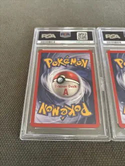 Pokemon Card Fighting Energy 97/102 Brocks Trainer Deck A PROTOTYPE PSA 9 MINT - Image 2