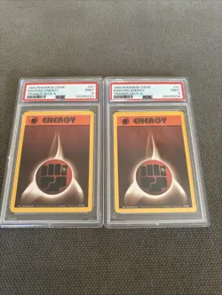 Pokemon Card Fighting Energy 97/102 Brocks Trainer Deck A PROTOTYPE PSA 9 MINT - Image 4