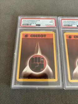 Pokemon Card Fighting Energy 97/102 Brocks Trainer Deck A PROTOTYPE PSA 9 MINT - Image 5