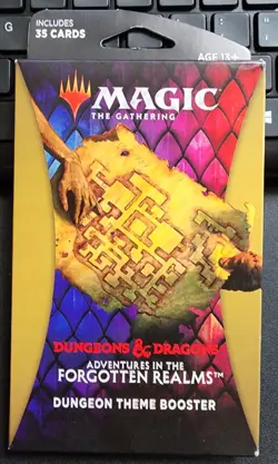 Magic The Gathering D&D Adventures in the Forgotten Realms Dungeon Theme 35 Card - Image 1