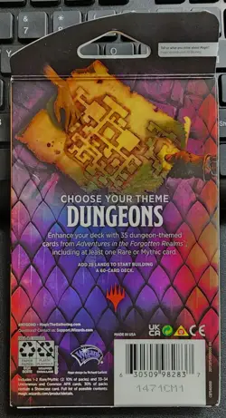 Magic The Gathering D&D Adventures in the Forgotten Realms Dungeon Theme 35 Card - Image 2
