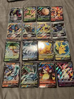 Pokemon Jumbo Card Lot Rayquaza, Charizard And More! Lot Of 16 - Image 1