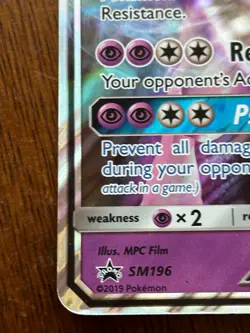 Mewtwo GX SM196 Jumbo Cards Holo - Image 4