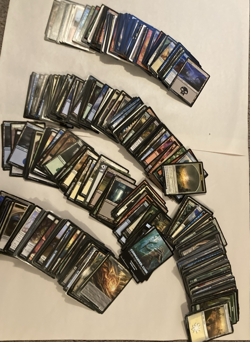 Magic The Gathering Card Lot Unsearched MtG Storage Unit Find - Image 1