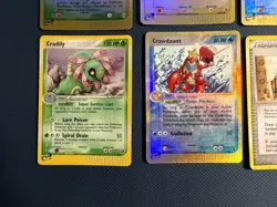 Pokemon Card Lot LP/MP Reverse Holo Ex Sandstorm Cacturne 2/100 Ex Dragon Set - Image 4