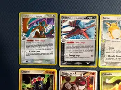 Pokemon Card Lot LP/MP Reverse Holo Stamped Deoxys 5/110, Holo 3/110 Raichu 15 - Image 2